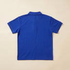 Tint Blue Cotton Polo Shirt for Kids