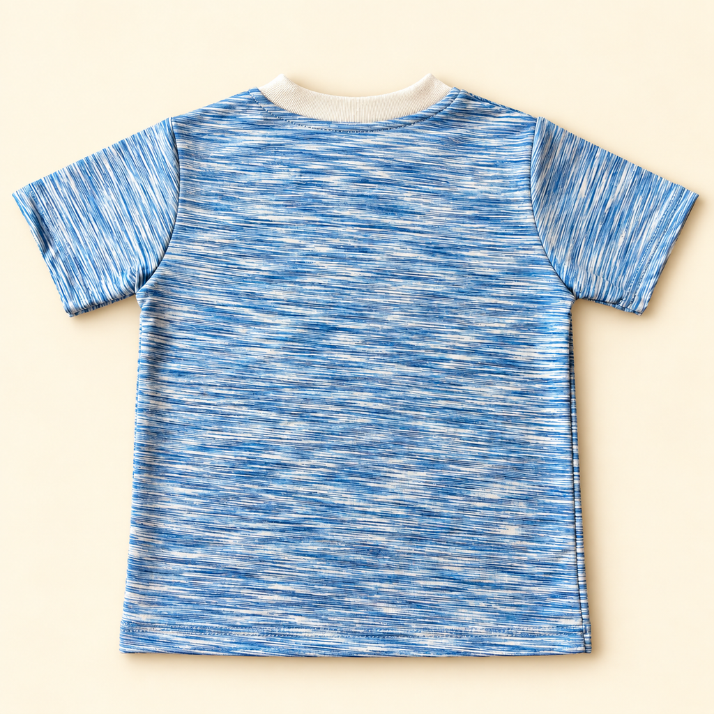 Ocean Breeze Blue Tee