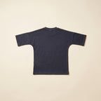 Black Lion Simba Graphic Black Cotton T-Shirt for Kids