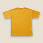 The Learning Bee Tee Mustard Graphic Cotton T-Shirt for Kids