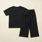 Bambi Pair Black T-Shirt & Trouser Set for Kids