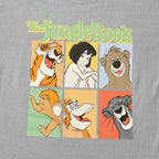 Heather Grey Jungle Book Graphic Cotton T-Shirt for Kids