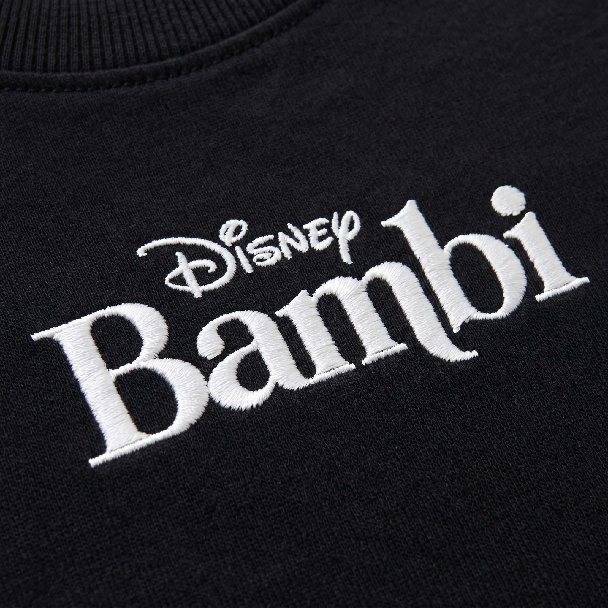 Bambi Pair Black T-Shirt & Trouser Set for Kids