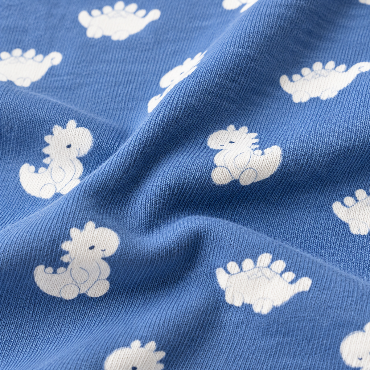 Dino Buddies Blue Graphic T-Shirt