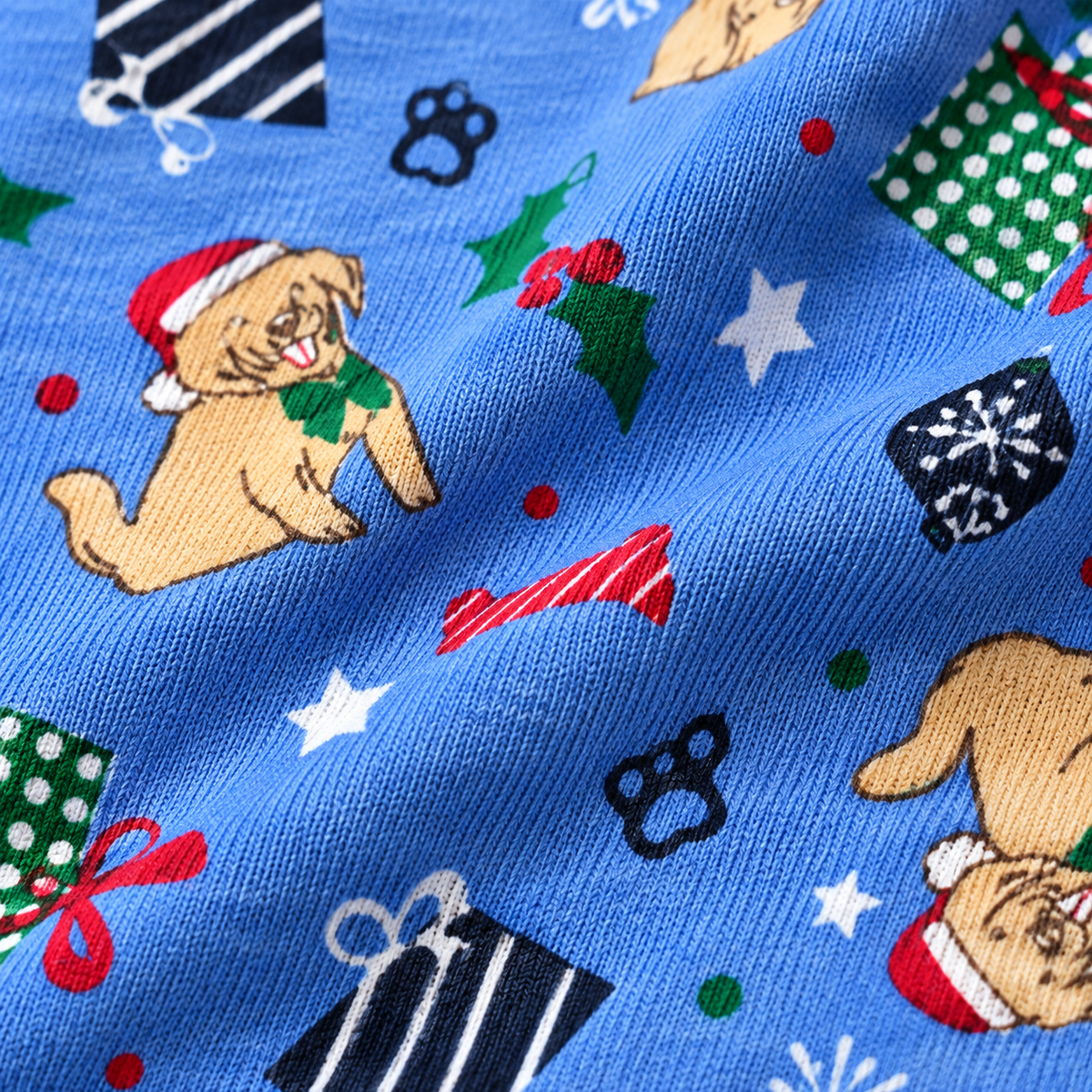 Snowflakes & Candy Canes Pajama Set