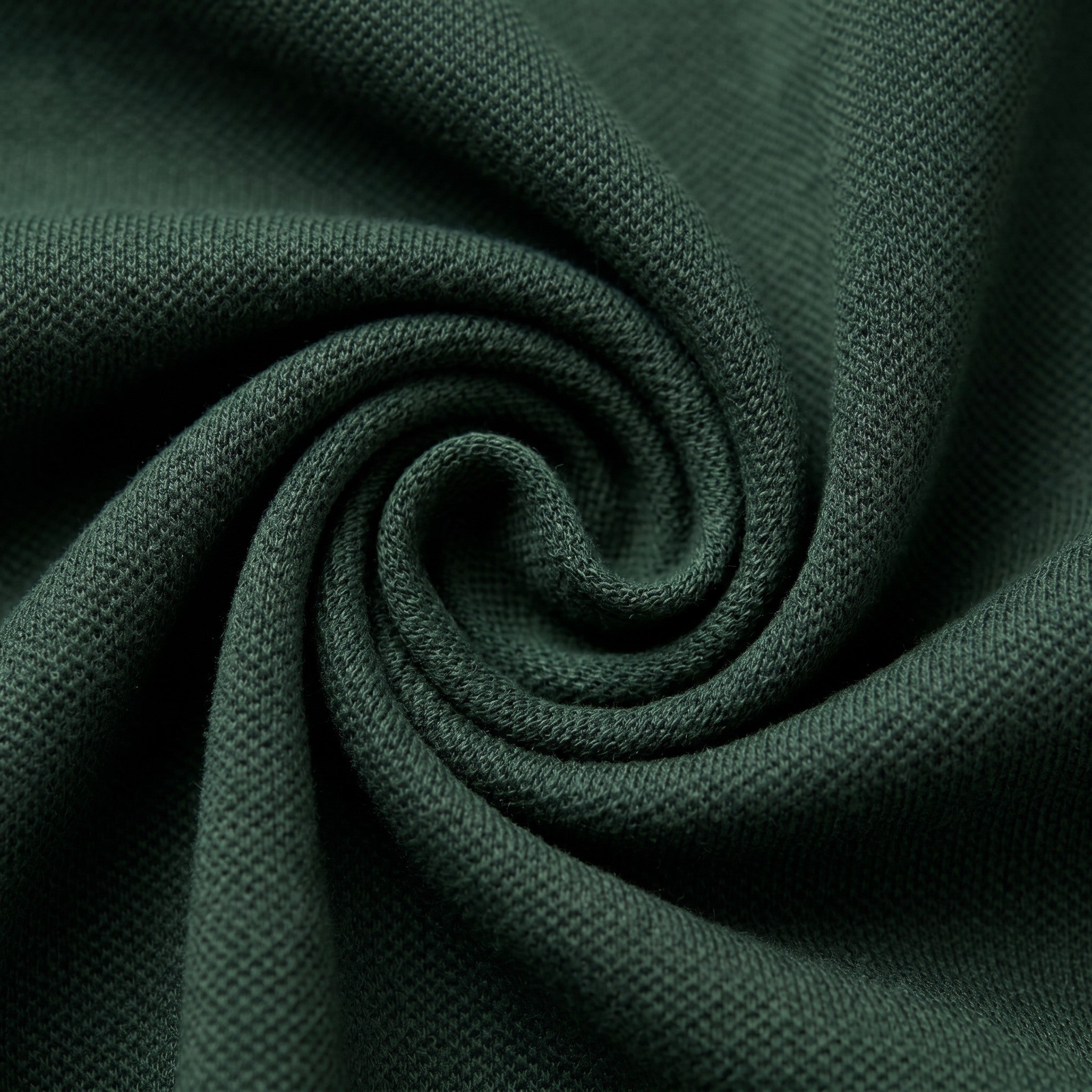 Deep Green Cotton Polo Shirt for Kids