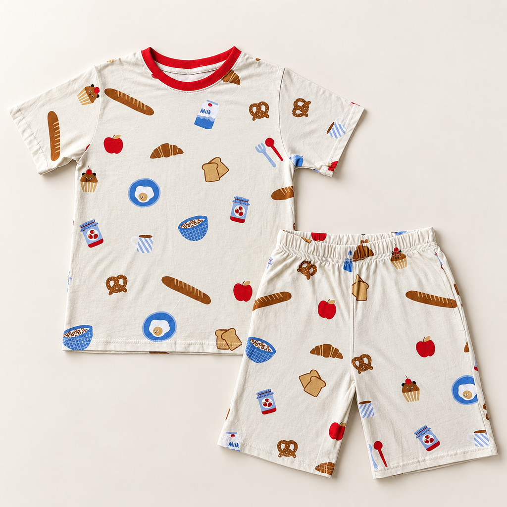 MI & MO Snack Attack PJ Set