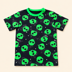 Cosmic Alien All-Over Print Tee