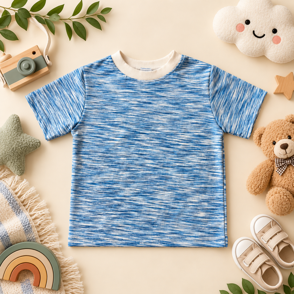 Ocean Breeze Blue Tee