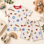 MI & MO Snack Attack PJ Set