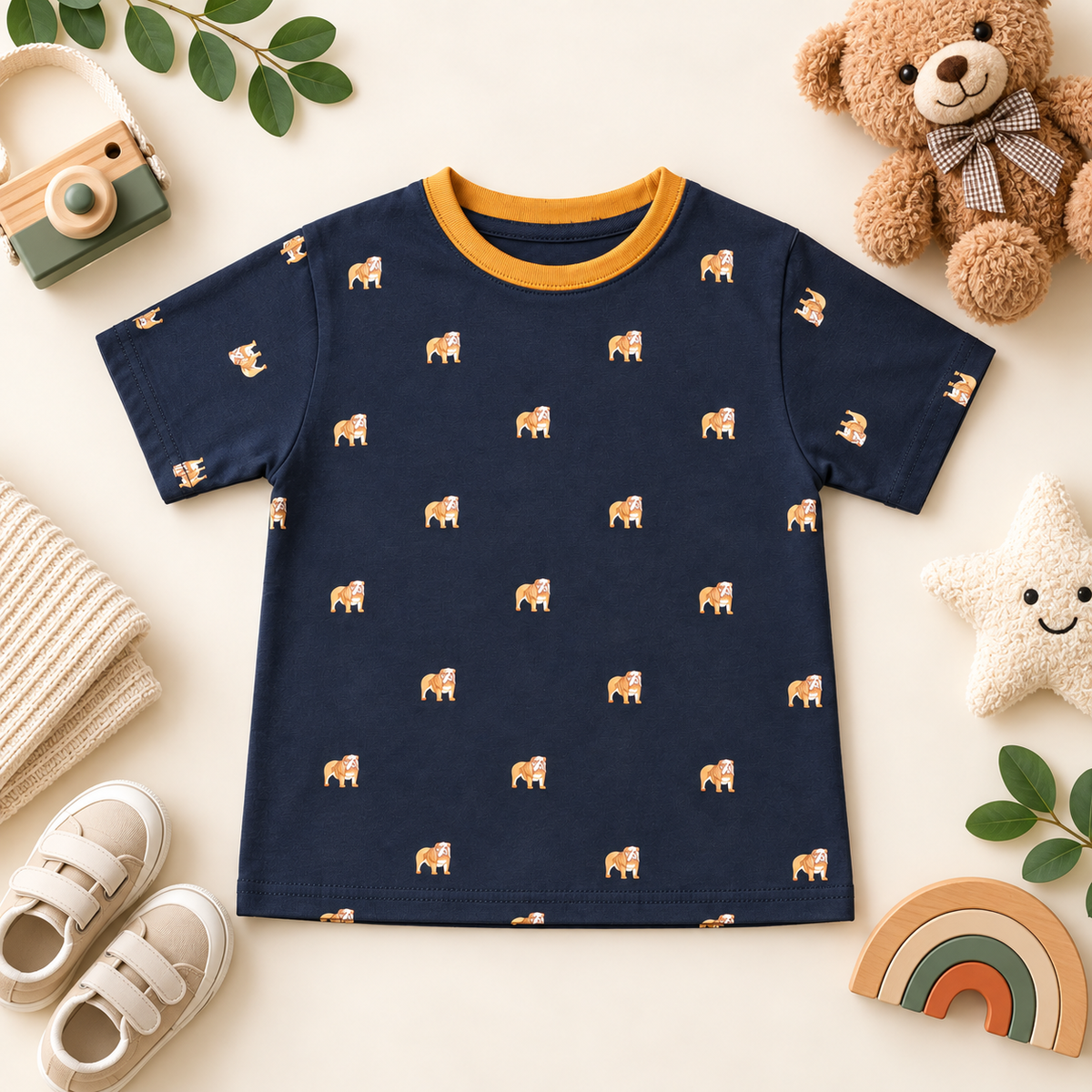 Tiny Bulldog Parade Tee