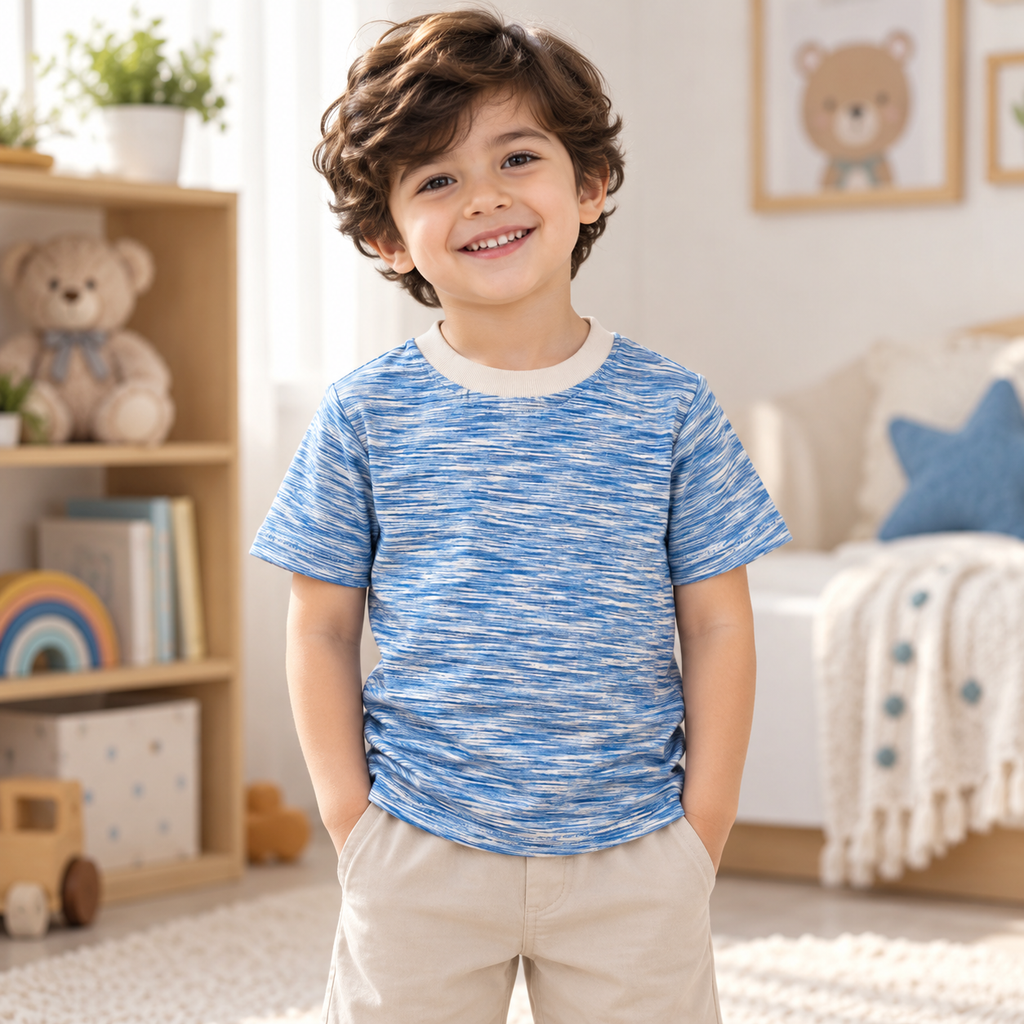 Ocean Breeze Blue Tee