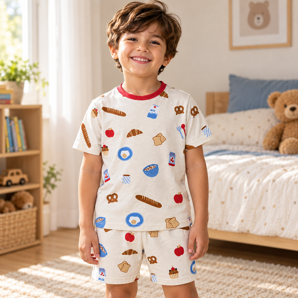 MI & MO Snack Attack PJ Set